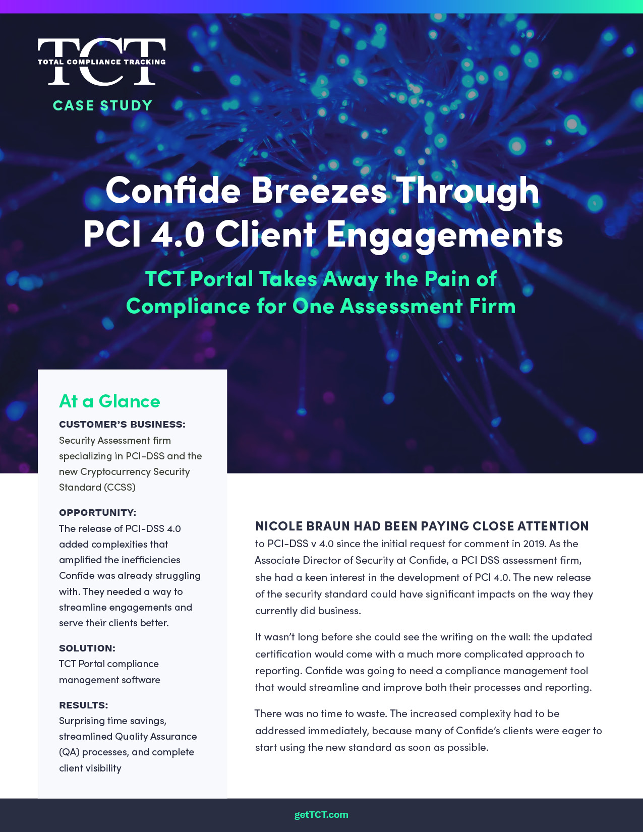 TCT Case Study: Confide